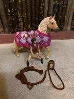 Schleich setje paard en ruiter, Ophalen of Verzenden, Zo goed als nieuw, Paard, Beeldje of Figuurtje