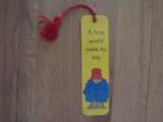 Boekenlegger Paddington bear Beertje Paddington, Ophalen of Verzenden, Zo goed als nieuw, Overige onderwerpen