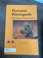 Elementair belastingrecht (theorieboek), Ophalen of Verzenden, Zo goed als nieuw, Prof. Dr. Leo Stevens