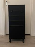 Mobiele nagelstudio / beauty trolley / kapperskoffer, Ophalen of Verzenden, Zo goed als nieuw, Zwart, Handen en Nagels