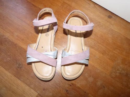 Roze/zilveren sandalen van Graceland (van Haren), maat 31, Kinderen en Baby's, Kinderkleding | Schoenen en Sokken, Gebruikt, Schoenen