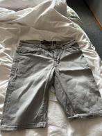 Grijze korte spijkerbroek maat M, Kleding | Heren, Indicode, W32 (confectie 46) of kleiner, Ophalen of Verzenden, Zo goed als nieuw