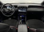 Hyundai Tucson 1.6 T-GDI HEV N Line Facelift Half leder, Cli, Gebruikt, 4 cilinders, Leder en Stof, Wit