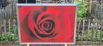 Ikea roos schilderij, Schilderij, Gebruikt, 125 cm of meer, Ophalen