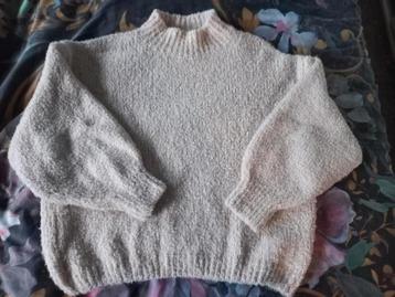 ZGAN Prescara Trui L/XL Licht Beige beschikbaar voor biedingen