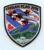 KLu luchtmacht patch Frisian Flag 2016 F-16/F-15/F-18 velcro, Verzamelen, Ophalen of Verzenden, Luchtmacht, Nederland, Embleem of Badge