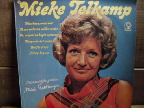 Mieke Telkamp  LP, Cd's en Dvd's, Vinyl | Nederlandstalig, Gebruikt, Levenslied of Smartlap, 12 inch, Ophalen of Verzenden