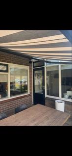 Zonnescherm Manhattan 4150cm breed, Tuin en Terras, Ophalen, Gebruikt, Elektrisch, 150 tot 300 cm