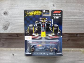Oracle Red Bull Racing RB20 Verstappen Hotwheels RealRiders beschikbaar voor biedingen