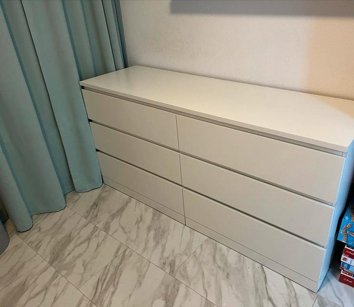 Ikea Malm Ladekast, Huis en Inrichting, Kasten | Ladekasten, Zo goed als nieuw, Minder dan 100 cm, 100 tot 150 cm, 25 tot 50 cm