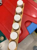 Rekje met galzen verfpotjes, Ophalen, Zo goed als nieuw, Knutselen