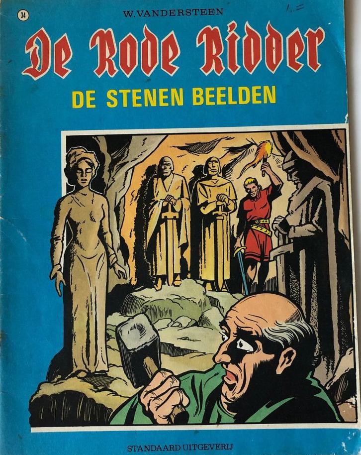 De Rode Ridder 34 - De stenen beelden (2e druk), Boeken, Stripboeken, Gelezen, Ophalen