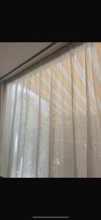 Voile Gordijnen, Huis en Inrichting, Ophalen, 200 cm of meer, Wit, Nieuw