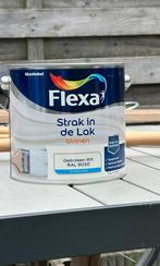 Flexa Strak in de Lak - Gebroken Wit - 2.5L, Wit, Nieuw, Ophalen of Verzenden, Lak