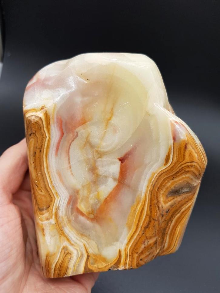 Onyx Marmer bakje / asbak, Verzamelen, Mineralen en Fossielen, Mineraal, Ophalen of Verzenden