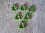 Kerstbomen groen van vilt kerst hangers kerstboom, Nieuw, Ophalen of Verzenden, Knutselwerk