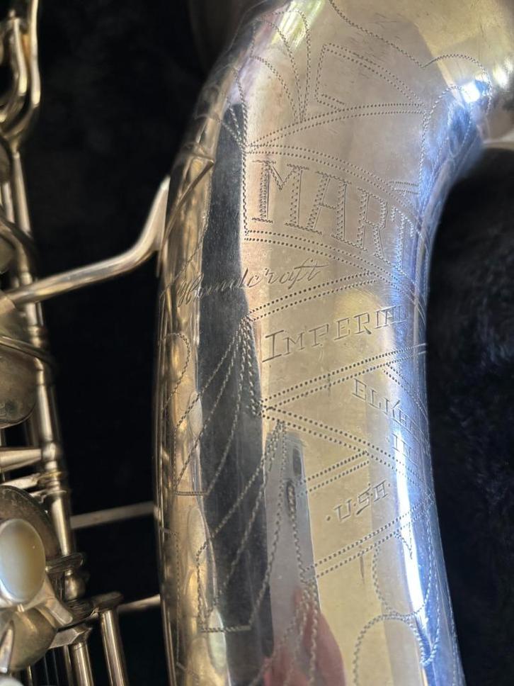 Martin Handcraft Imperial alt saxofoon, Muziek en Instrumenten, Blaasinstrumenten | Saxofoons, Gebruikt, Alt, Met koffer, Ophalen