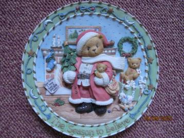 cherished teddies borden - kerstbord/mary..lamb/wee..winkie beschikbaar voor biedingen