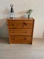 Houten kastje met 3 lades - 70x62,5x30 cm, Huis en Inrichting, Kasten | Ladekasten, Ophalen, Gebruikt, 50 tot 100 cm, 3 of 4 laden
