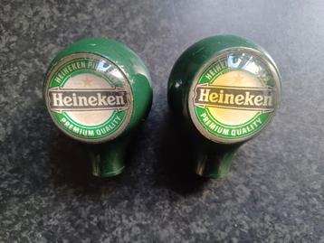 2 Heineken tapkraan knoppen beschikbaar voor biedingen