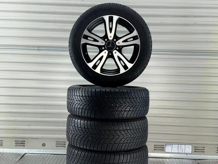 Mercedes velgen 16 inch winterbanden, Auto-onderdelen, Banden en Velgen, Velg(en), Winterbanden, 16 inch, 205 mm, Personenwagen
