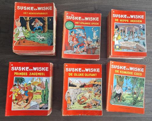 Suske en Wiske stripboeken collectie 108 stuks, 46x 1e druk, Boeken, Stripboeken, Gelezen, Meerdere stripboeken, Ophalen