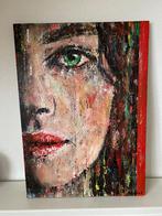 Schilderij portret vrouw, Ophalen of Verzenden