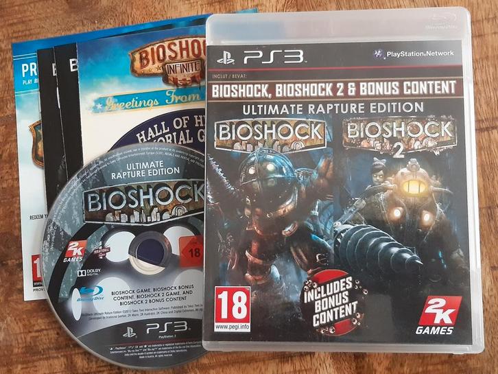 Ultimate Rapture Edition Bioshock 1 & 2 + Bonus | PS3, Spelcomputers en Games, Games | Sony PlayStation 3, Shooter, Ophalen of Verzenden