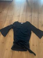 Mooi zwarte lange travelstof blouse LaDress, L, Kleding | Dames, Blouses en Tunieken, LaDress, Maat 42/44 (L), Ophalen of Verzenden