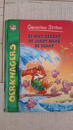 Geronimo Stilton: Zi-Wat Zeerat op jacht naar de schat, Ophalen of Verzenden, Zo goed als nieuw, Geronimo Stilton, Fictie algemeen