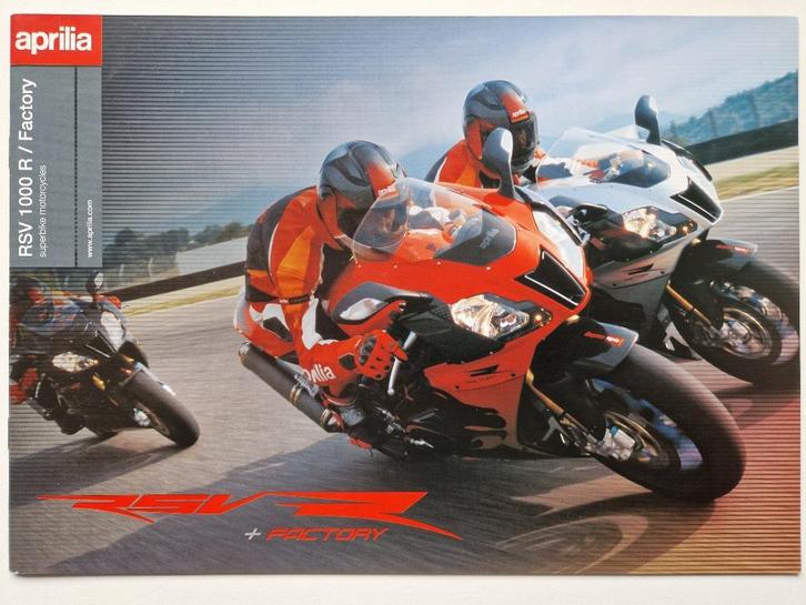Aprilia diverse moto folders, Motoren, Handleidingen en Instructieboekjes, Aprilia, Ophalen of Verzenden