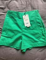 Groene short Zara, Kleding | Dames, Broeken en Pantalons, Groen, Zara, Maat 34 (XS) of kleiner, Kort