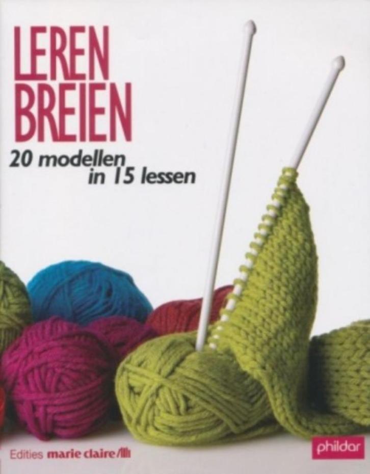 LEREN BREIEN, Hobby en Vrije tijd, Breien en Haken, Zo goed als nieuw, Breien, Patroon of Boek, Ophalen of Verzenden