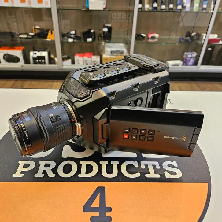 Blackmagic Design URSA Mini 4.6K + canon ef 35-105mm Lens, Audio, Tv en Foto, Videocamera's Digitaal, Zo goed als nieuw