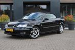 Saab 9-3 Cabriolet 1.8t Linear (bj 2004, automaat), Gebruikt, 4 cilinders, 4 stoelen, Zwart
