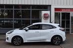 Ford Puma Hybrid ST-Line|Winterp.|El.klep|Cam.|Carplay, Voorwielaandrijving, Euro 6, Wit, Bedrijf