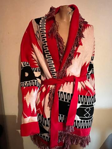 LES GALERIES NEUF vest met ceintuur M origineel ZGAN beschikbaar voor biedingen