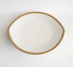 Izgs Hutschenreuther Serveer schaal bord met Goud Detail, Huis en Inrichting, Woonaccessoires | Schalen en Manden, Porselein of Keramiek