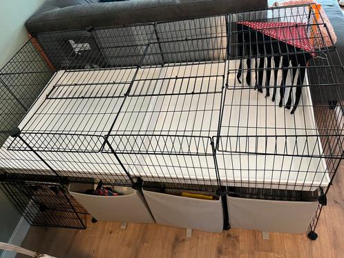 Draadkubus kooi, Dieren en Toebehoren, Knaagdieren en Konijnen | Hokken en Kooien, Kooi, Minder dan 60 cm, 110 cm of meer, Ophalen