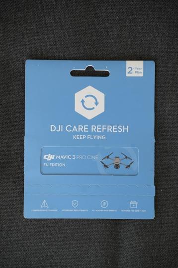 Care Refresh voor DJI Mavic 3 Pro Cine (2 Jaar) beschikbaar voor biedingen