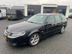 Saab 9-5 Estate 2.0t Business Combi 2009 Leer 188000 km 150, Auto's, Voorwielaandrijving, Gebruikt, Zwart, 150 pk