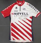 Wielershirt NOVELL–MICHAEL BOOGERD–1985–gesigneerd + boek, Ophalen of Verzenden, Overige typen
