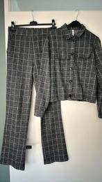 Grijs pak van ZoSo met zilverdraad ruit, Kleding | Dames, Maat 38/40 (M), Ophalen of Verzenden, Zo goed als nieuw, Zoso