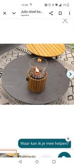 Tafeltje, Huis en Inrichting, 45 tot 60 cm, Minder dan 55 cm, Rond, Nieuw