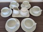 Frans servies Bistro, Ophalen of Verzenden, Zo goed als nieuw, Porselein, Compleet servies