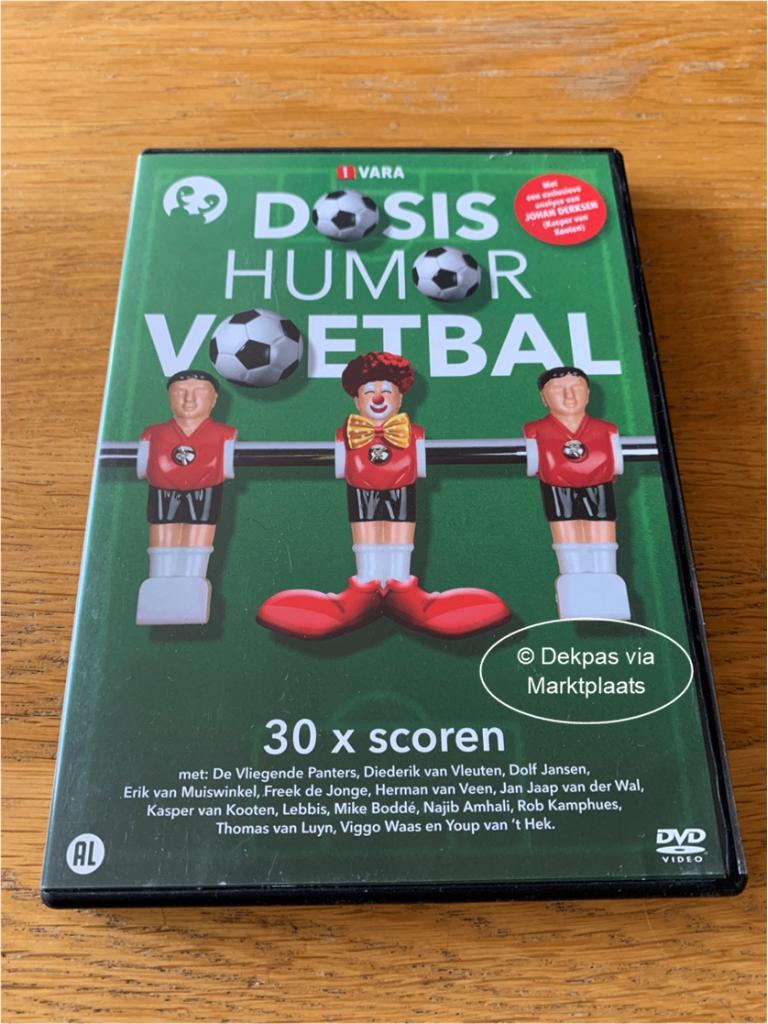 Dvd Dosis Humor Voetbal, Alle leeftijden, Ophalen of Verzenden, Gebruikt, Tv-programma of Sketches