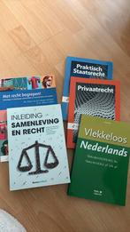 Studieboeken HBO rechten of SJD, Boeken, Nieuw, Ophalen of Verzenden, HBO, Alpha