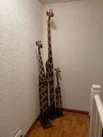 Giraffen beelden, set van 3 stuks, Huis en Inrichting, Woonaccessoires | Wanddecoraties, Gebruikt, Ophalen