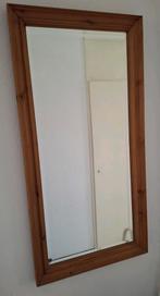 Grenen Spiegel 120x60cm, Huis en Inrichting, Ophalen, 100 tot 150 cm, Zo goed als nieuw, Rechthoekig