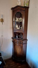 Vitrine hoekkast, Huis en Inrichting, Zo goed als nieuw, 150 tot 200 cm, 25 tot 50 cm, 50 tot 100 cm